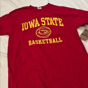 Rivalry Threads Red Iowa State Basketball Tee